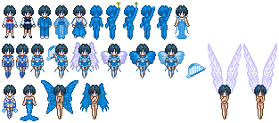 Sailor Mercury Sprites