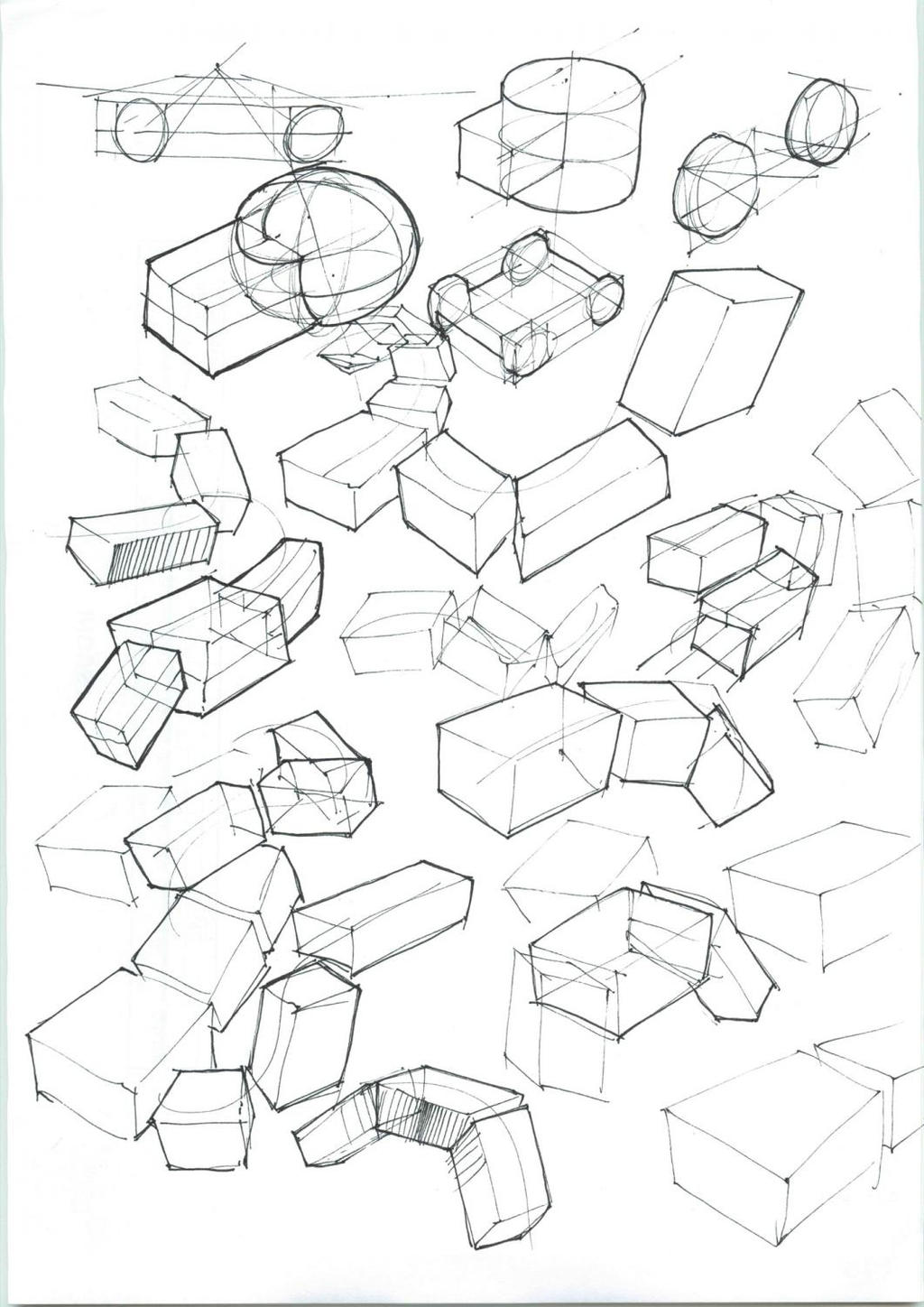 How to Draw a Cube (Shading & Drawing Cubes and Boxes from
