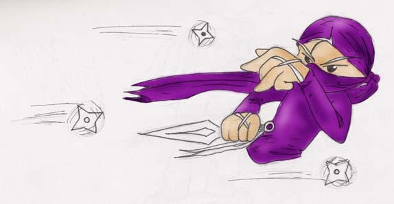 ninja cg by avmanx on DeviantArt