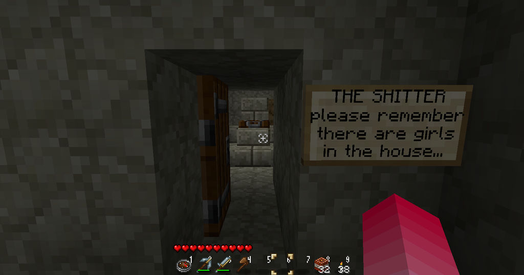 Minecraft Toilet by Amuzoreh