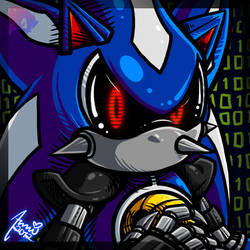 Commission- Neo Metal Sonic::Project Phoenix by Feniiku on DeviantArt