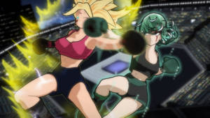 Caulifla Vs Tatsumaki