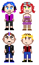 My First Pixel Characters