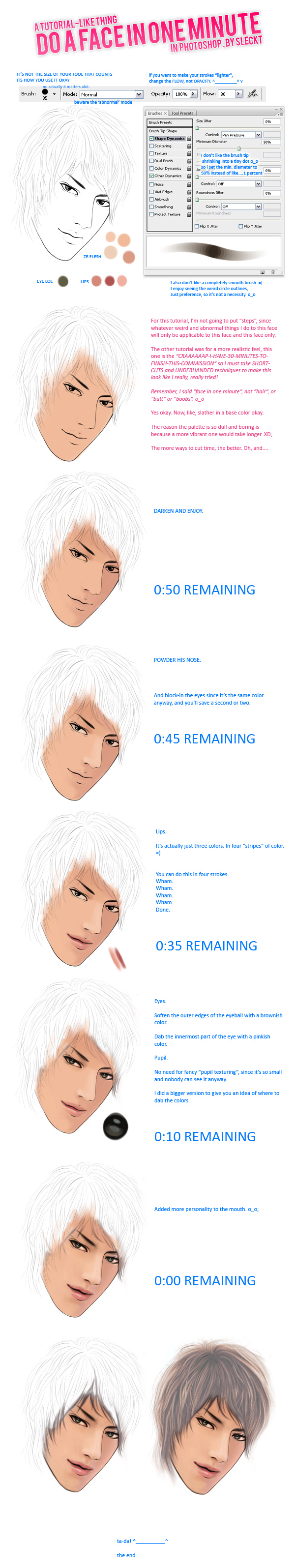 Minute Coloring Skin Tutorial by sleckt