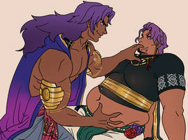Bhima and Duryodhana