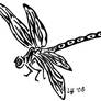 Tribal dragonfly 1