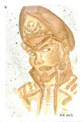 40k Portrait - Commissar Howe