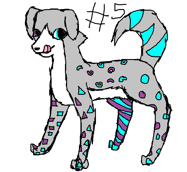 Dog adoptables set 1 number 5