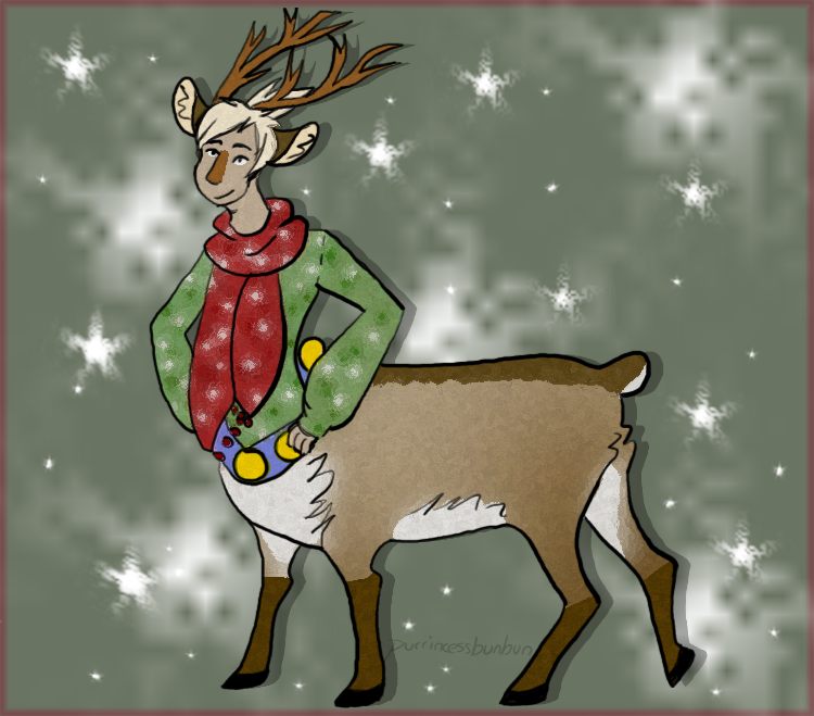 Centaur Reindeer Adoptable {open}