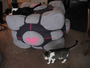 Companion Cube Giant Plushie