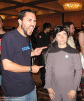 Wil Wheaton meets Wesley Crusher