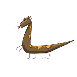 Remmy Stick Dino for DinosaurDrawing