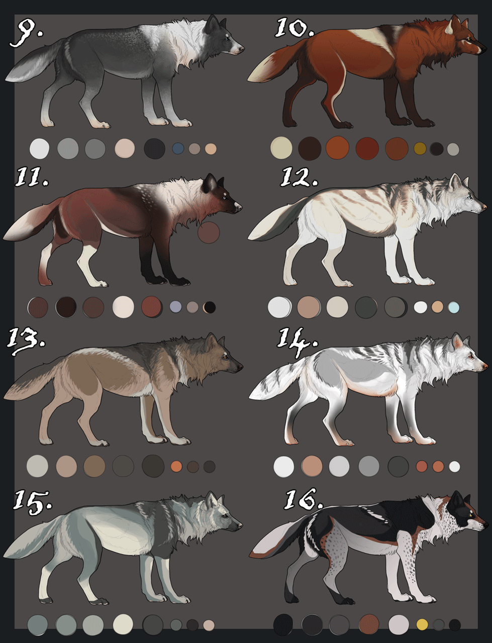 #2 WOLF DESIGNS - $4 [CLOSED]