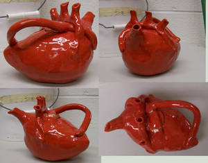 Anatomic Heart Teapot