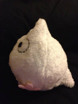 White Totoro Plush - Side