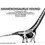 Mamenchisaurus youngi Skeletal