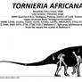 Tornieria africana Skeletal
