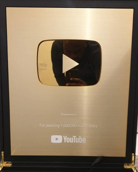 Golden Play Button Mockup Graphic by srempire · Creative