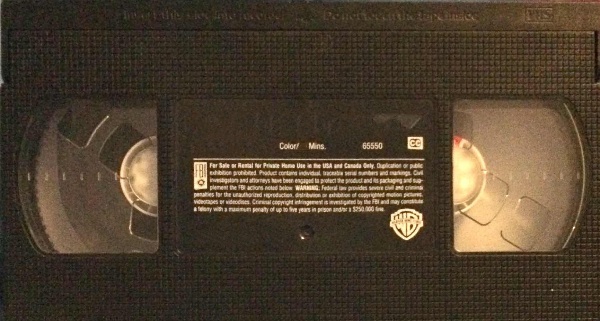Warner Home Video VHS Template (1998 2005) by spaceboy2009 on DeviantArt Warner Home Video VHS Template (1998 2005) by spaceboy2009 on DeviantArt