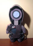 mass effect legion plush, chibi style! by viciouspretty