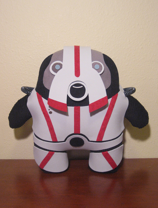 mass effect niftu cal plush, chibi style!