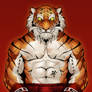 boxing tiger