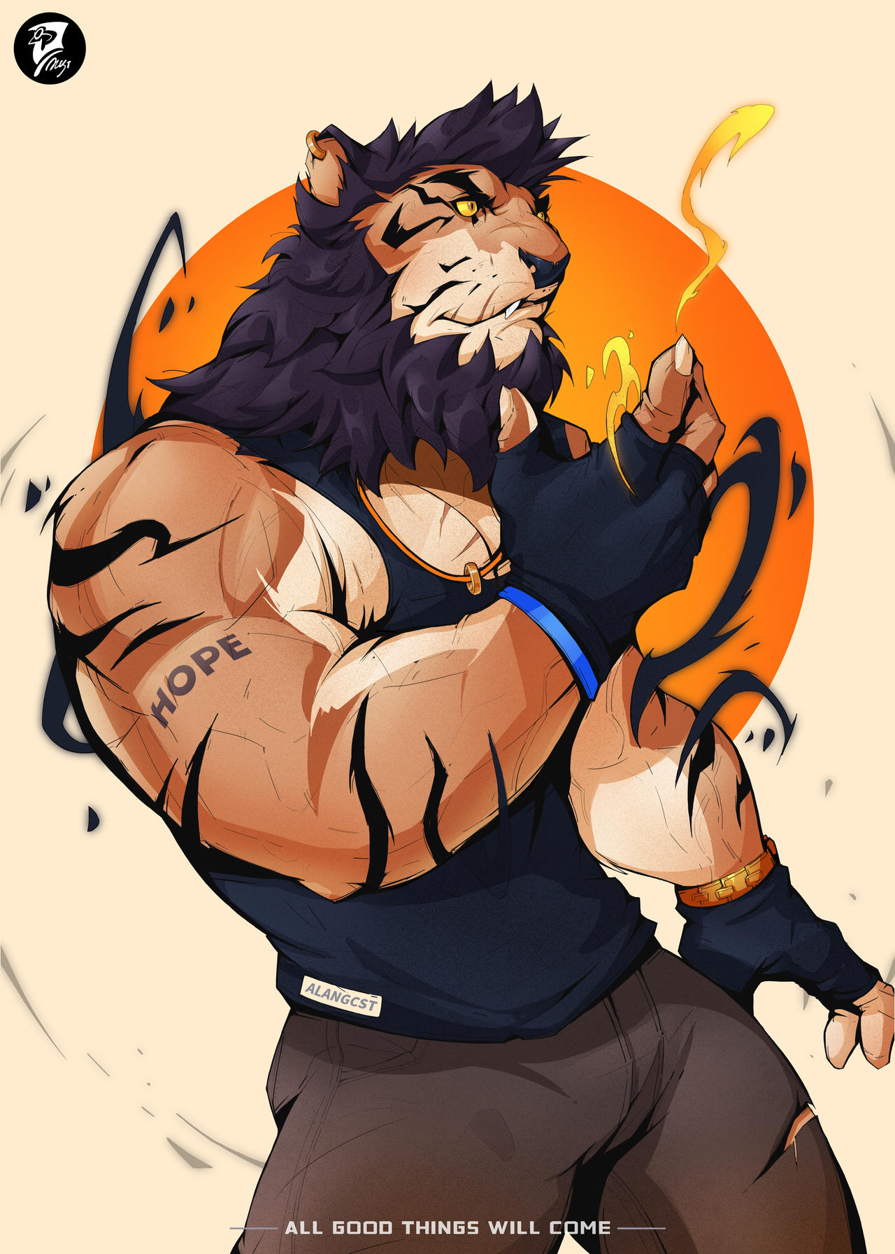 Deviantart Hop Eb Hope tiger by alangcst on DeviantArt
