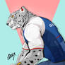 Riding Snow Leopard