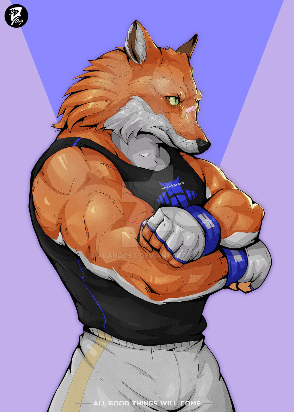 Fit Fox Fitness Fox by alangcst on DeviantArt