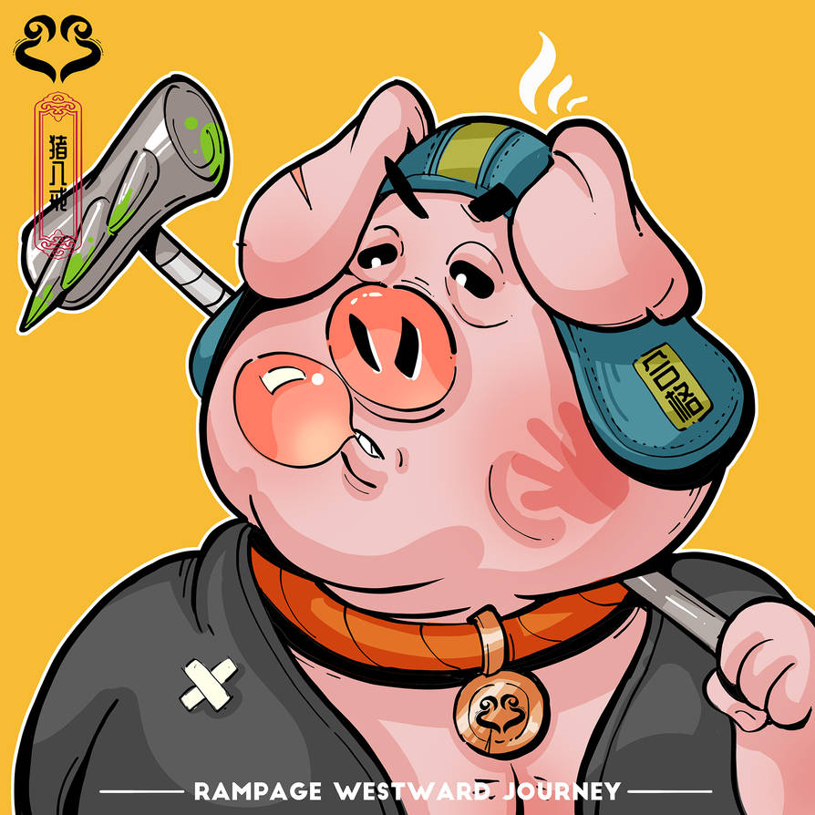 Zhu Bajie by alangcst on DeviantArt