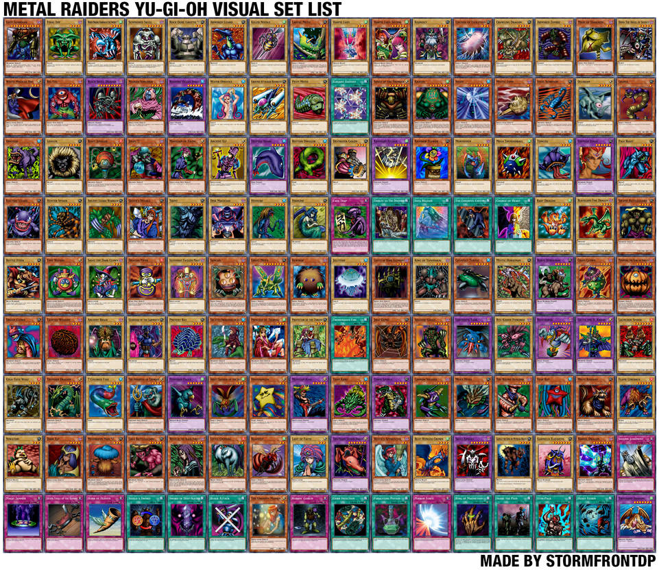 yugioh metal raiders card list Yu-Gi-Oh! Metal Raiders Expansion (2002) Complete Set| TradingCardSets.Com
