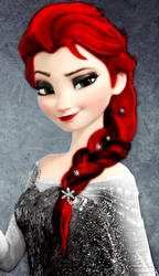 Elsa Red Hair