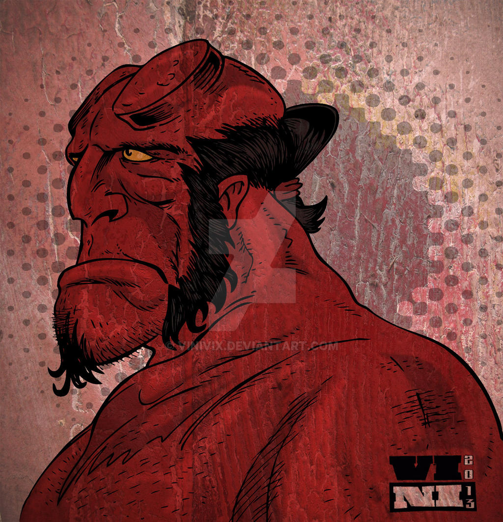 Hellboy Wall