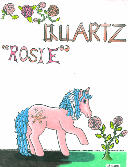 MLP Rose Quartz in color