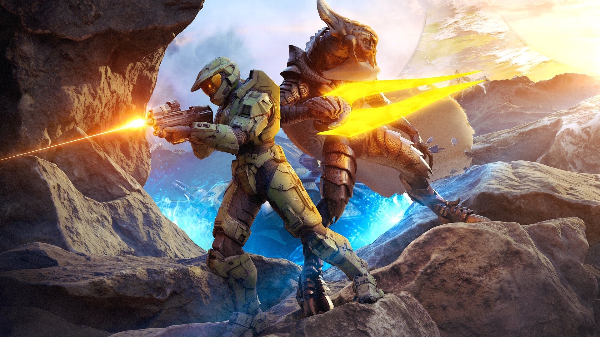 Arbiter Background The Master Chief and the Arbiter by thebroseh on DeviantArt