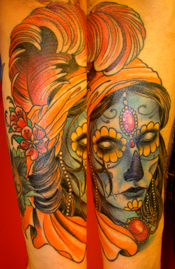 day of the dead gypsy head