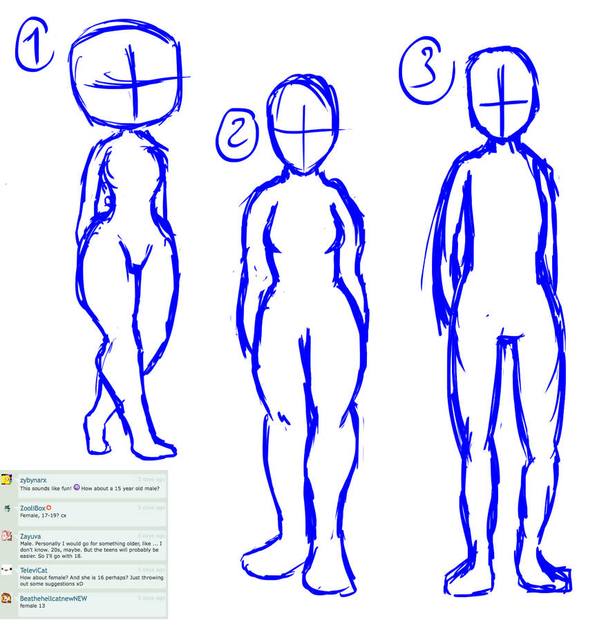 Character Scetch Base Create a character (Base) by Visit-Keru on DeviantArt