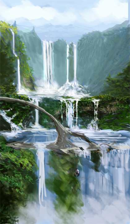 Magis Falls - Sketch