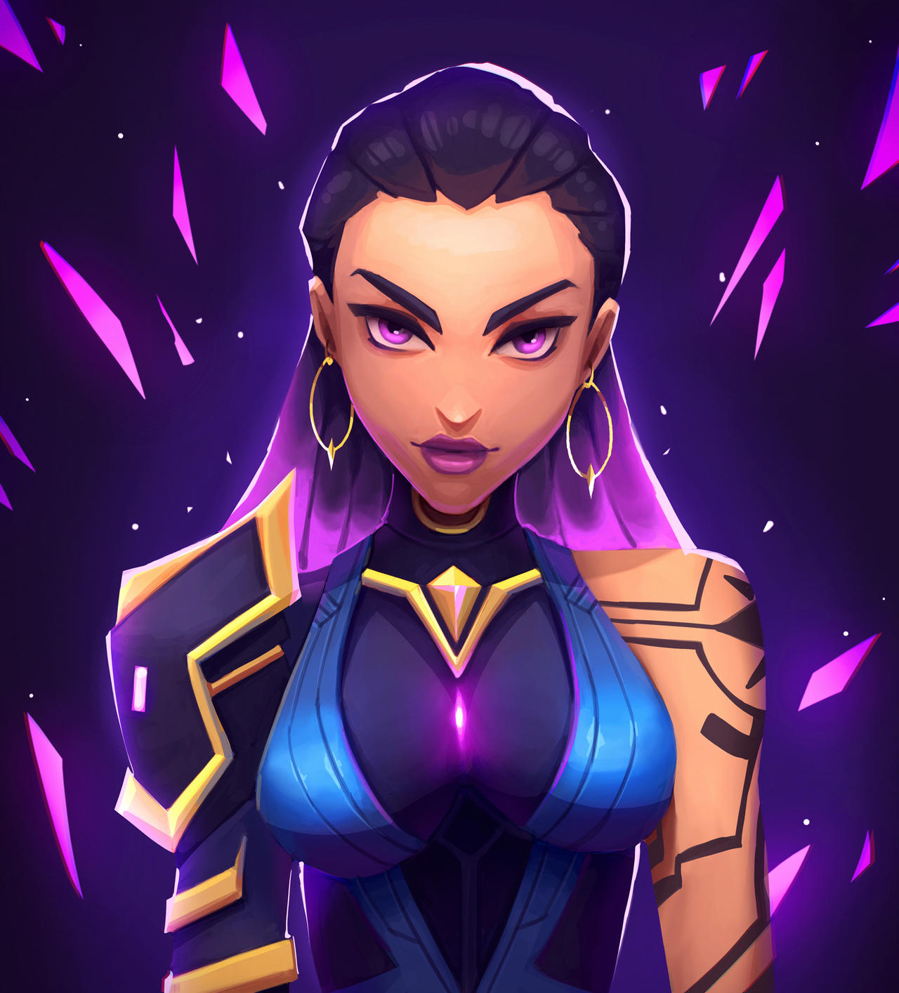 Reyna Valorant Fan Art by Anomorii on DeviantArt