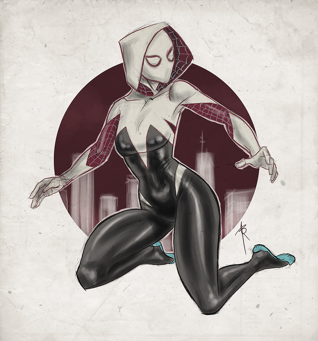 Gwen Stacy as Spider Woman