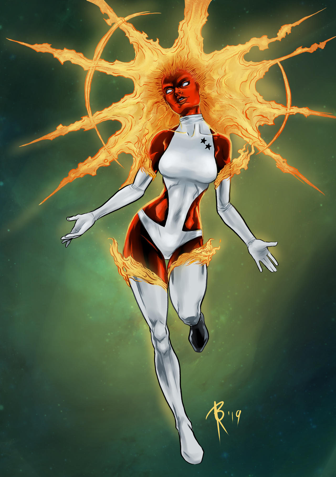 Binary (Captain Marvel) by linxo on DeviantArt