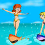 Surf*s Up Blooper Surfing Princesses