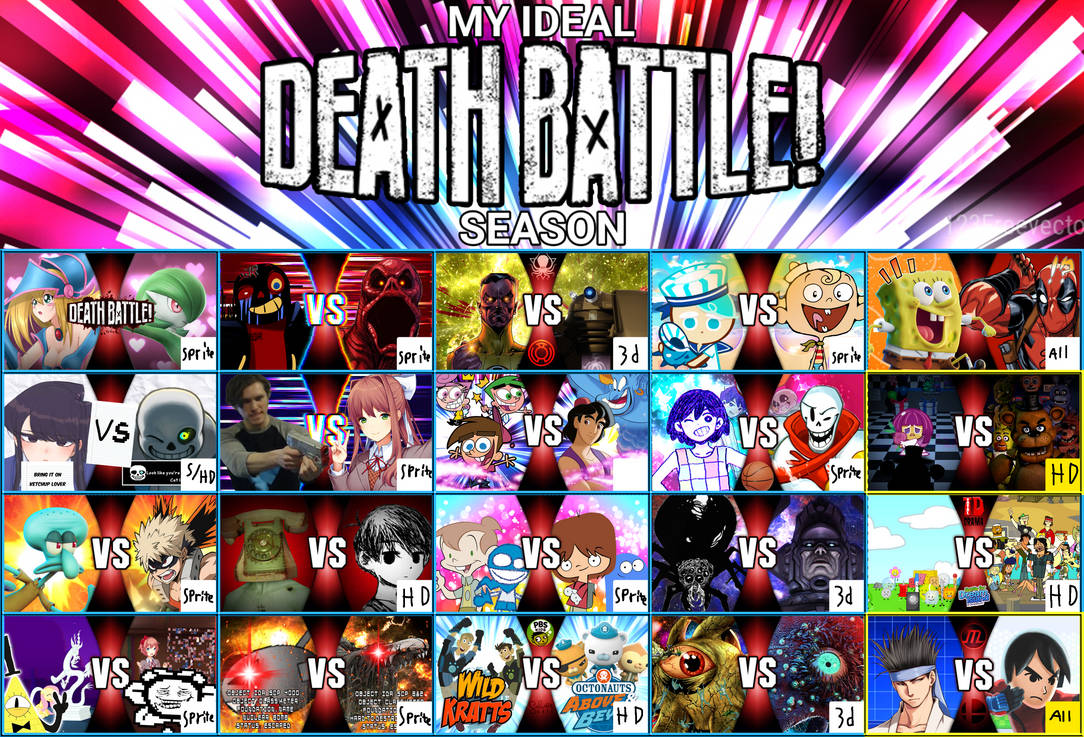 My Death Battle Dream Season MU by Ds534 on DeviantArt