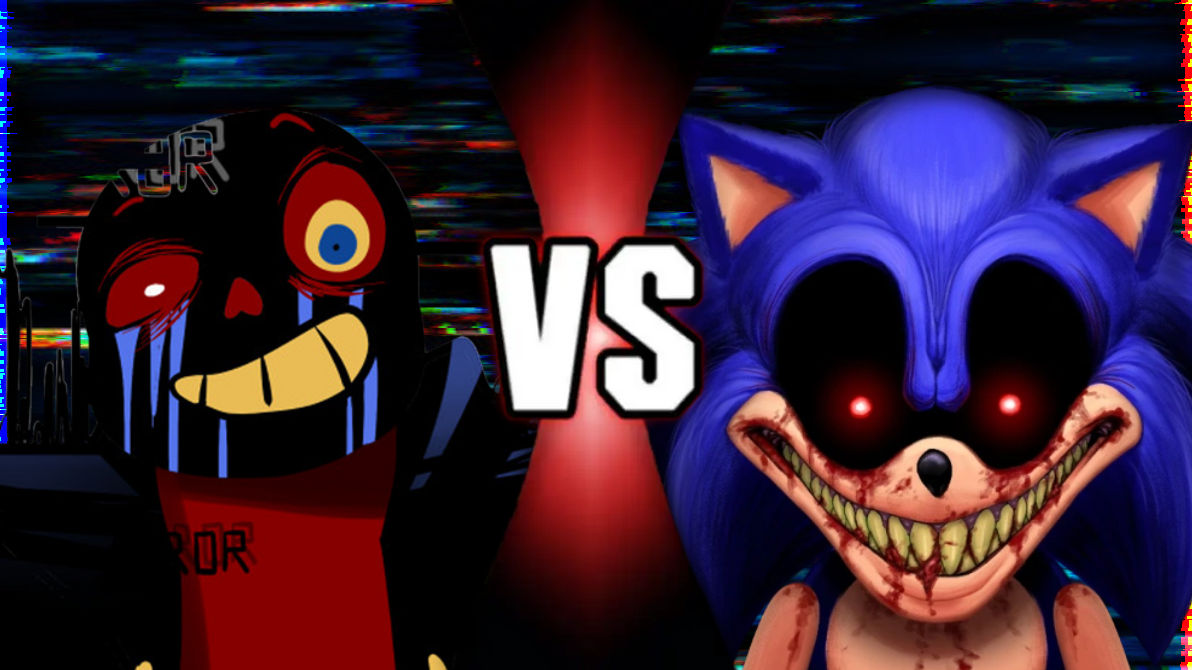 Error!Sans vs Sonic.EXE by Ds534 on DeviantArt