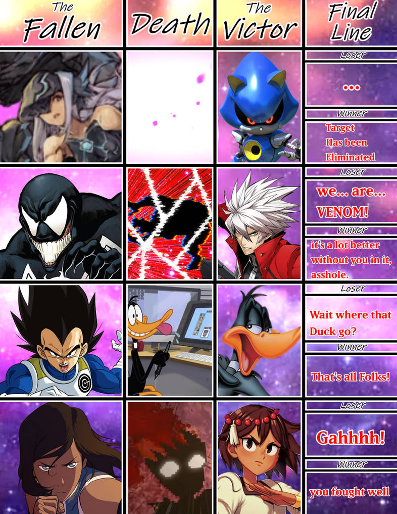 Death battle Template Last word 16 by Ds534 on DeviantArt