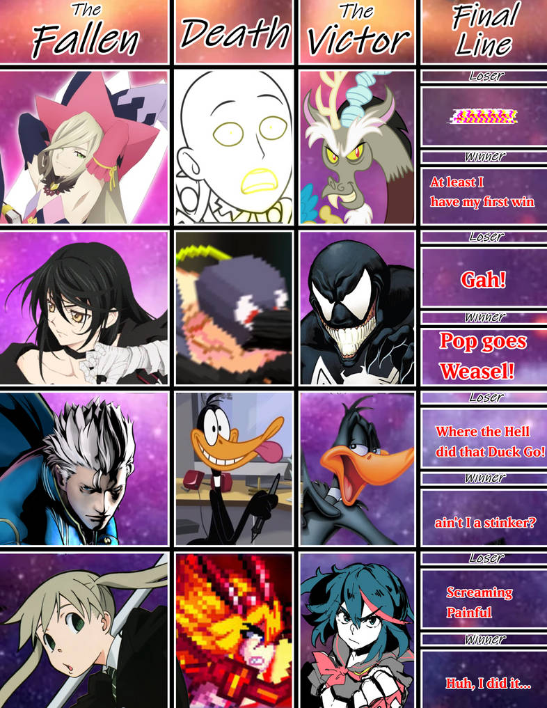 Death battle Template Last word 20 by Ds534 on DeviantArt