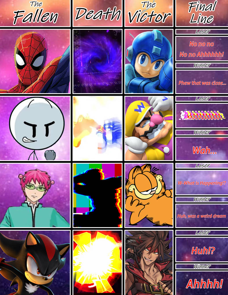 Death battle Template Last word 21 by Ds534 on DeviantArt