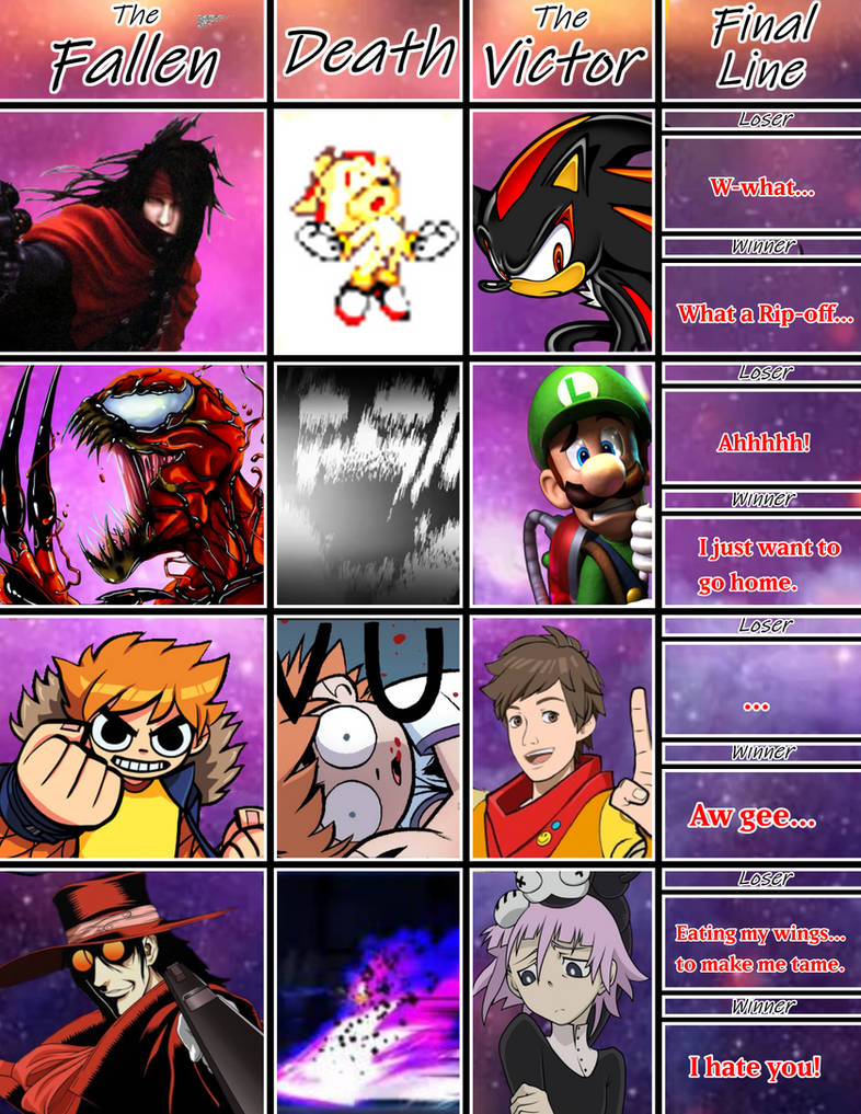 Death battle Template Last word 23 by Ds534 on DeviantArt