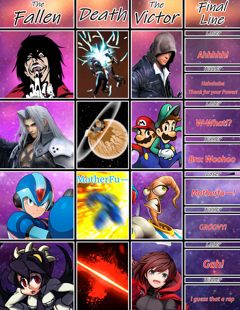 Death battle Template Last word 24 by Ds534 on DeviantArt