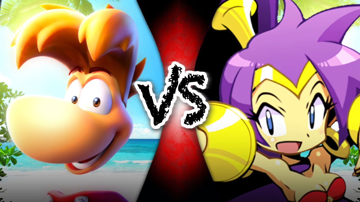 Rayman vs Shantae by Ds534 on DeviantArt